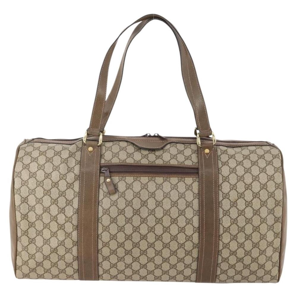 Gucci GG Supreme Boston Bag Beige